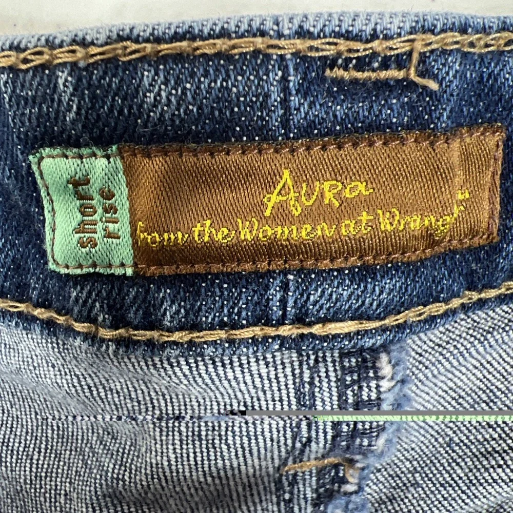 Aura Wrangler Women's Western Cowgirl Blue Denim Rodeo Jeans Size 12P